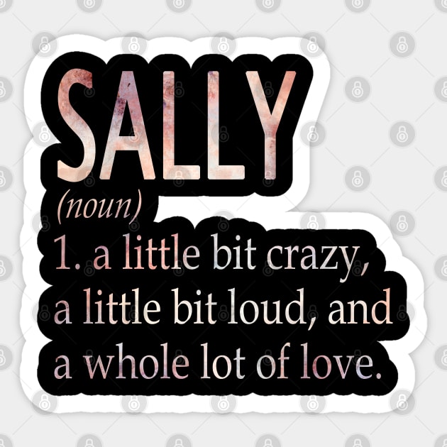 Sally Girl Name Definition Sticker by ThanhNga